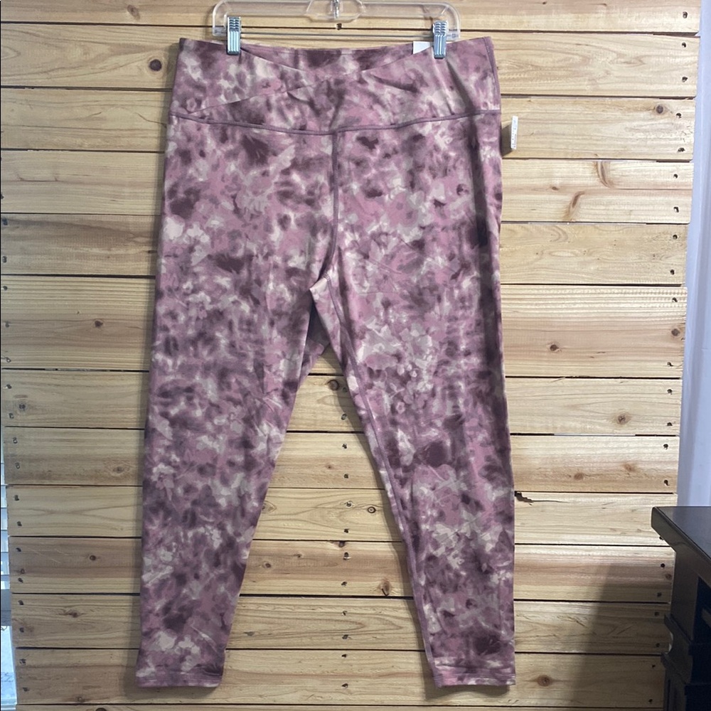 Maurices Pink Tie-Dye Leggings